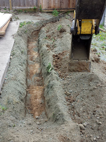 Utilities trenching Mission, Maple Ridge, Coquitlam, Abbotsford and Langley BC