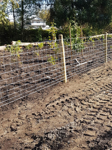 Farm fence installation / Post pounding Mission, Maple Ridge, Coquitlam, Abbotsford and Langley BC
