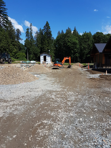 Parking Lot Excavations and Preparation Maple Ridge, BC