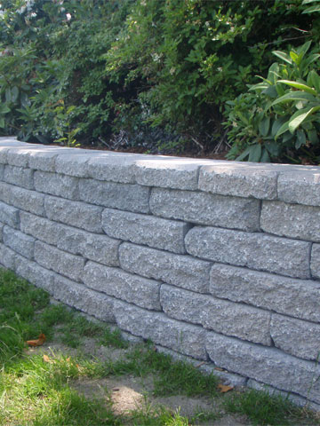 Stone, Timber and Brick Retaining Walls