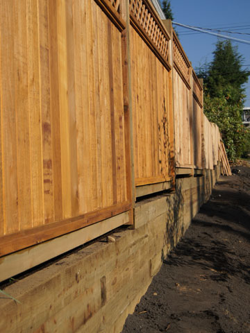 Timber Retaining Walls