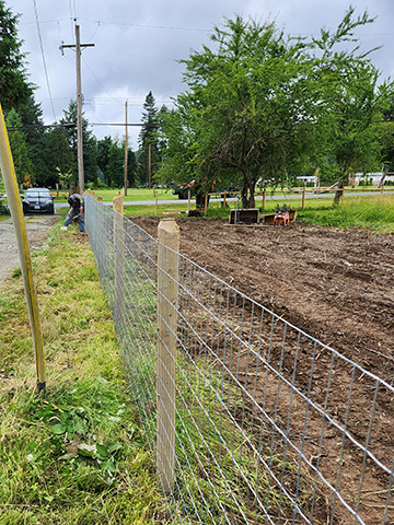 Farm fence installation / Post pounding Mission, Maple Ridge, Coquitlam, Abbotsford and Langley BC